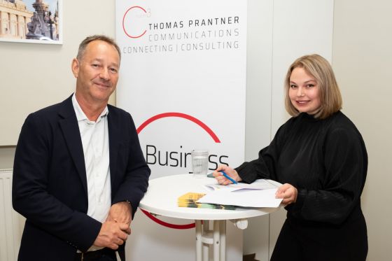 Business Talk mit Mag.a Beate Meinl-Reisinger, 6. Juni 2023 © Hans Leitner - Photography