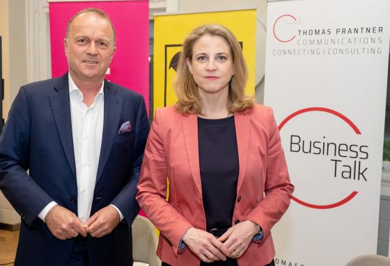 Business Talk mit Mag.a Beate Meinl-Reisinger, 6. Juni 2023 © Hans Leitner - Photography