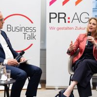 Business Talk mit Mag.a Beate Meinl-Reisinger, 6. Juni 2023 © Hans Leitner - Photography