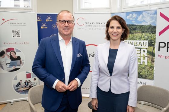 Business Talk mit Karoline Edtstadler, 19. Juni 2023 © Hans Leitner - Photography