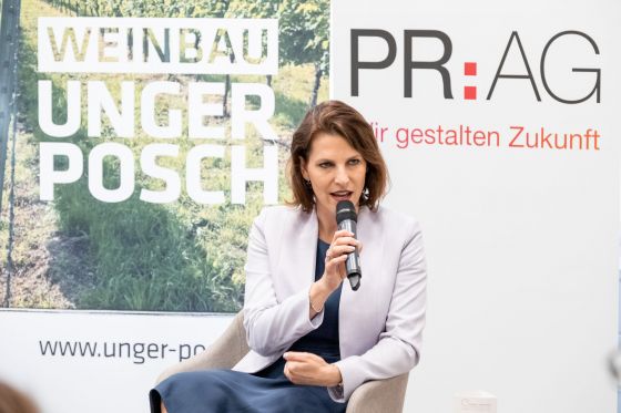 Business Talk mit Karoline Edtstadler, 19. Juni 2023 © Hans Leitner - Photography