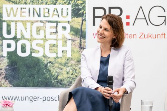 Business Talk mit Karoline Edtstadler, 19. Juni 2023 © Hans Leitner - Photography