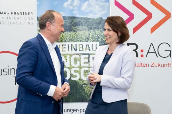 Business Talk mit Karoline Edtstadler, 19. Juni 2023 © Hans Leitner - Photography