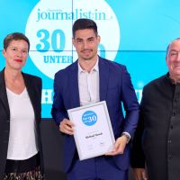 Auszeichnung "30 unter 30" journalistische Talente © APA-Fotoservice/Ludwig Schedl