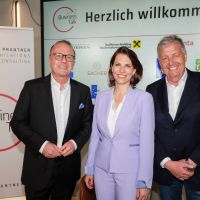 Business Talk mit Karoline Edtstadler und Gerhard Zeiler, am 08. April 2024 © Hans Leitner - Photography