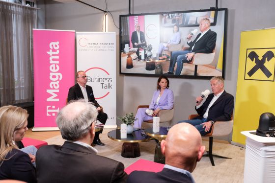 Business Talk mit Karoline Edtstadler und Gerhard Zeiler, am 08. April 2024 087 © Hans Leitner - Photography