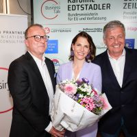 Business Talk mit Karoline Edtstadler und Gerhard Zeiler, am 08. April 2024 092 © Hans Leitner - Photography