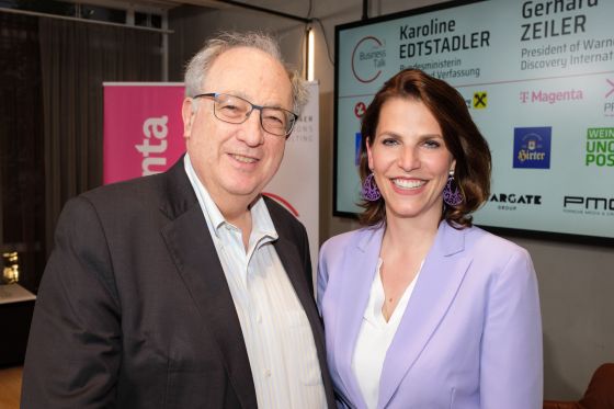 Business Talk mit Karoline Edtstadler und Gerhard Zeiler, am 08. April 2024 096 © Hans Leitner - Photography