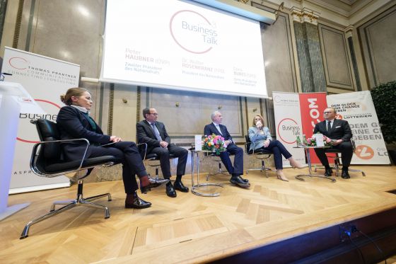 Business Talk mit den Nationalratspräsidenten, 17. März 2025 084 © Hans Leitner - Photography